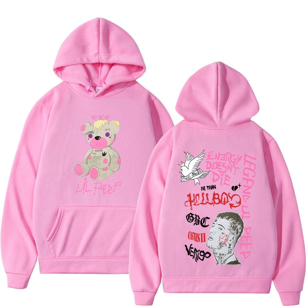 Rapper Lil Peep CryBaby Hellboy Bear Hoodies Men Women Vintage Hip Hop Oversized Sweatshirts Autumn Winter Fleece Warm Pullovers XL
Rapper Lil Peep CryBaby Hellboy Bear Hoodies Men Women Vintage Hip Hop Oversized Sweatshirts Autumn Winter Fleece Warm Pullovers XL
