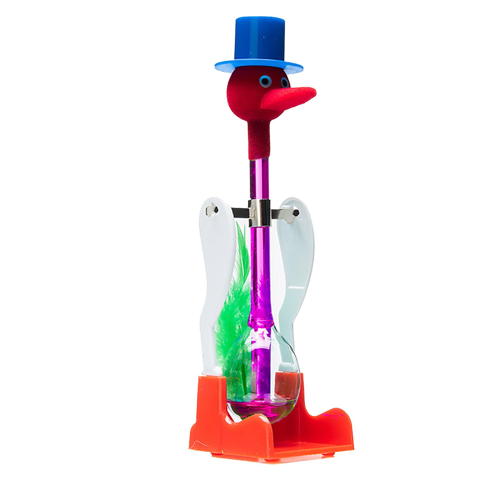 Perpetual Motion Water Bird Toy Desk Ornament Educational Science Demonstration Novelty Office Decoration Fun Mechanical Duck with Fluid Dynamics One Size
Perpetual Motion Water Bird Toy Desk Ornament Educational Science Demonstration Novelty Office Decoration Fun Mechanical Duck with Fluid Dynamics One Size