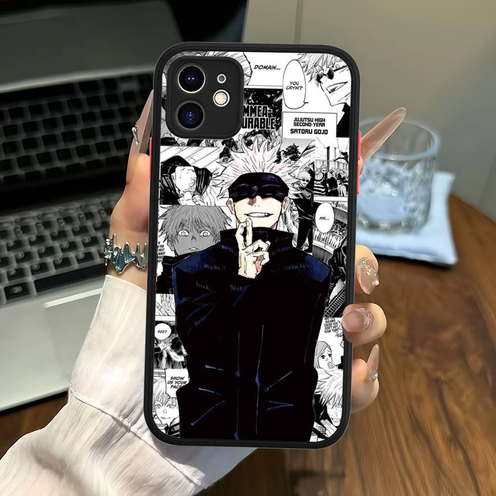 Hot Selling Gojo Satoru For IPhone 11 12 13 14 15 16 Pro Max Plus Matte Translucent Phone Cover iphone 13 pro
Hot Selling Gojo Satoru For IPhone 11 12 13 14 15 16 Pro Max Plus Matte Translucent Phone Cover iphone 13 pro