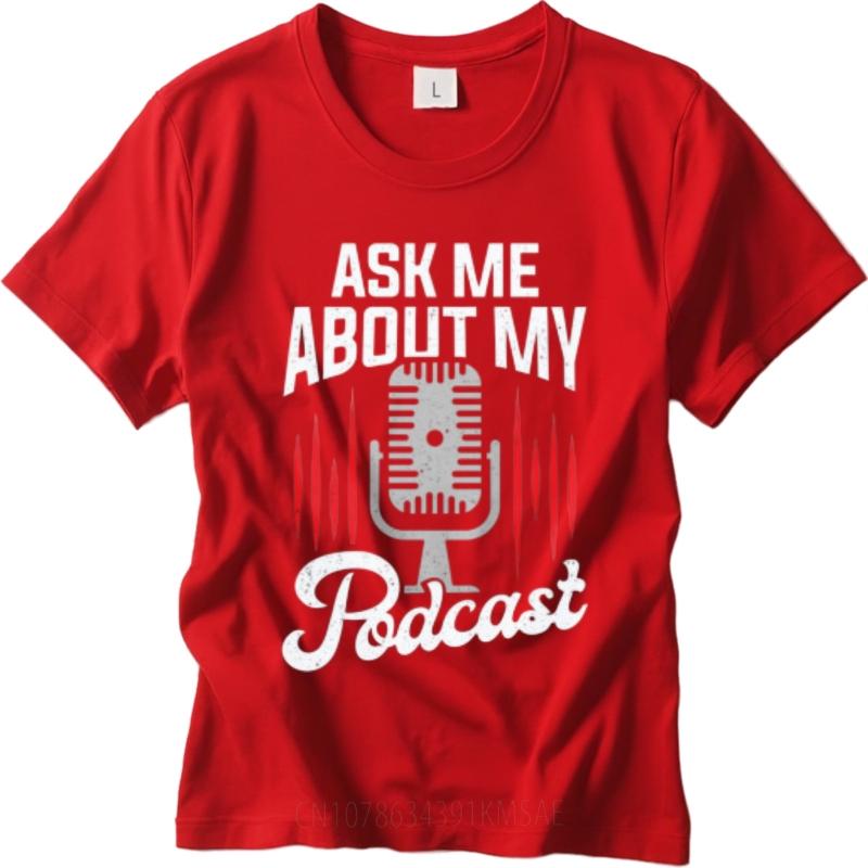 Essential Tee Rock For man short sleeve tshirt Casual Ask Me About My Podcast Retro Man Top tees Quick Dry Shirt Trendy Tshirt S
Essential Tee Rock For man short sleeve tshirt Casual Ask Me About My Podcast Retro Man Top tees Quick Dry Shirt Trendy Tshirt S
