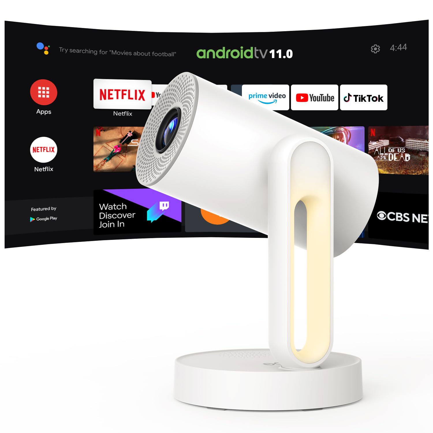 Проектор Netflix Keystone ETOE, оснащений Android TV, сумісний з 1080p 300ANSI, проекція з поворотом на стелю, 5G домашній проектор, пилозахищений, тихий, у формі морської зірки білий
Проектор Netflix Keystone ETOE, оснащений Android TV, сумісний з 1080p 300ANSI, проекція з поворотом на стелю, 5G домашній проектор, пилозахищений, тихий, у формі морської зірки білий