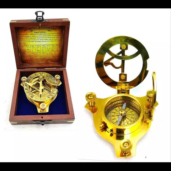 Солнечные часы-компас, морские солнечные часы с деревянной коробкой, морской подарок
Солнечные часы-компас, морские солнечные часы с деревянной коробкой, морской подарок