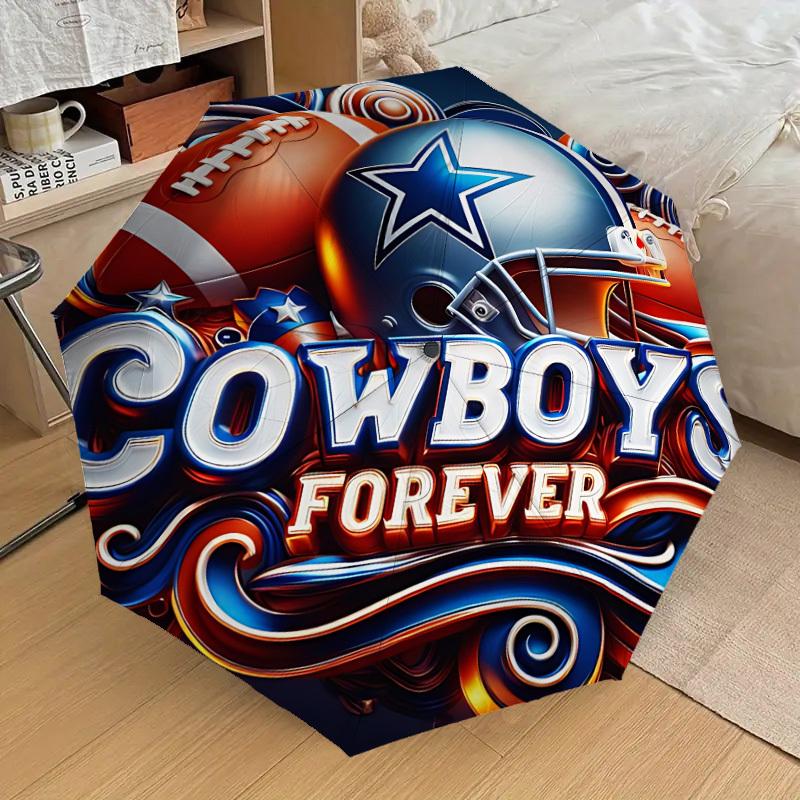 1pc Cowboys Forever Automatic Folding Umbrella, Casual Outdoor Accessory, Birthday Festival Gift yy251126211
1pc Cowboys Forever Automatic Folding Umbrella, Casual Outdoor Accessory, Birthday Festival Gift yy251126211