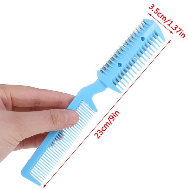 1PCS Professional Hair Trimmer Thinning Hair Cutting Comb Pubic Hair Brushes With Blades Trimming Tools Beauty Styling
1PCS Professional Hair Trimmer Thinning Hair Cutting Comb Pubic Hair Brushes With Blades Trimming Tools Beauty Styling