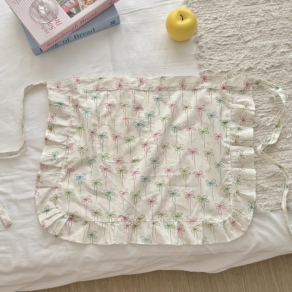 Half Body Colored Bow Cotton Apron Cafe Nail Shop
Half Body Colored Bow Cotton Apron Cafe Nail Shop