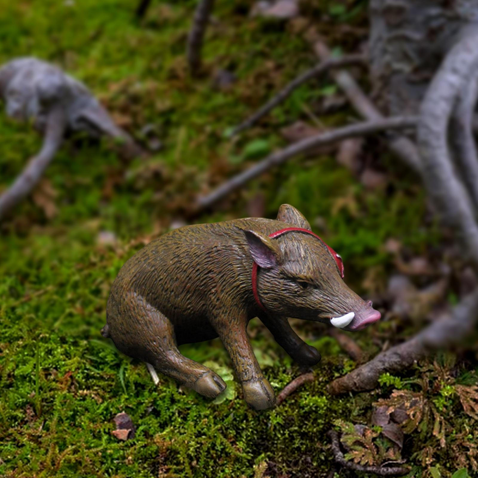 Boar Ornaments Animal Model Miniature Figurines Collectable Decorative DIY craft single
Boar Ornaments Animal Model Miniature Figurines Collectable Decorative DIY craft single