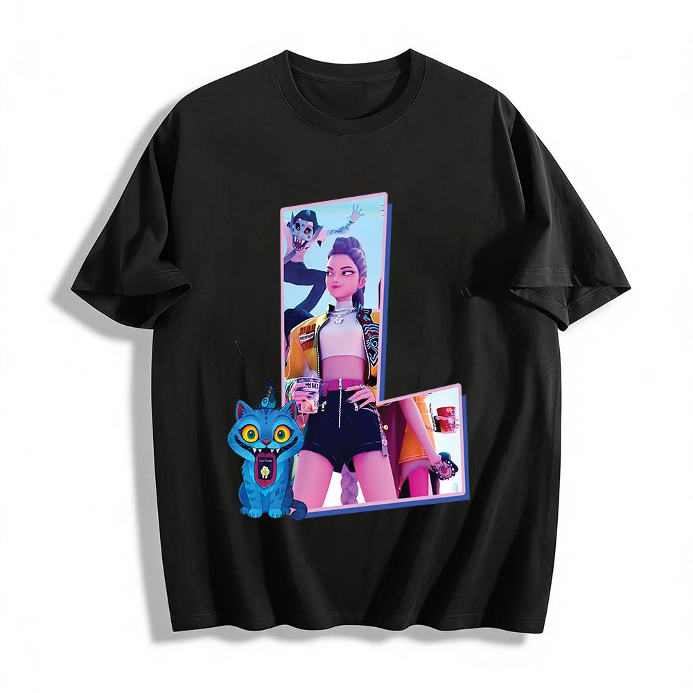 Cyberpunk Style Anime Printed T-shirt Cool Virtual Character Graphic Loose Casual Streetwear Top Pure cotton T-shirt XXS
Cyberpunk Style Anime Printed T-shirt Cool Virtual Character Graphic Loose Casual Streetwear Top Pure cotton T-shirt XXS