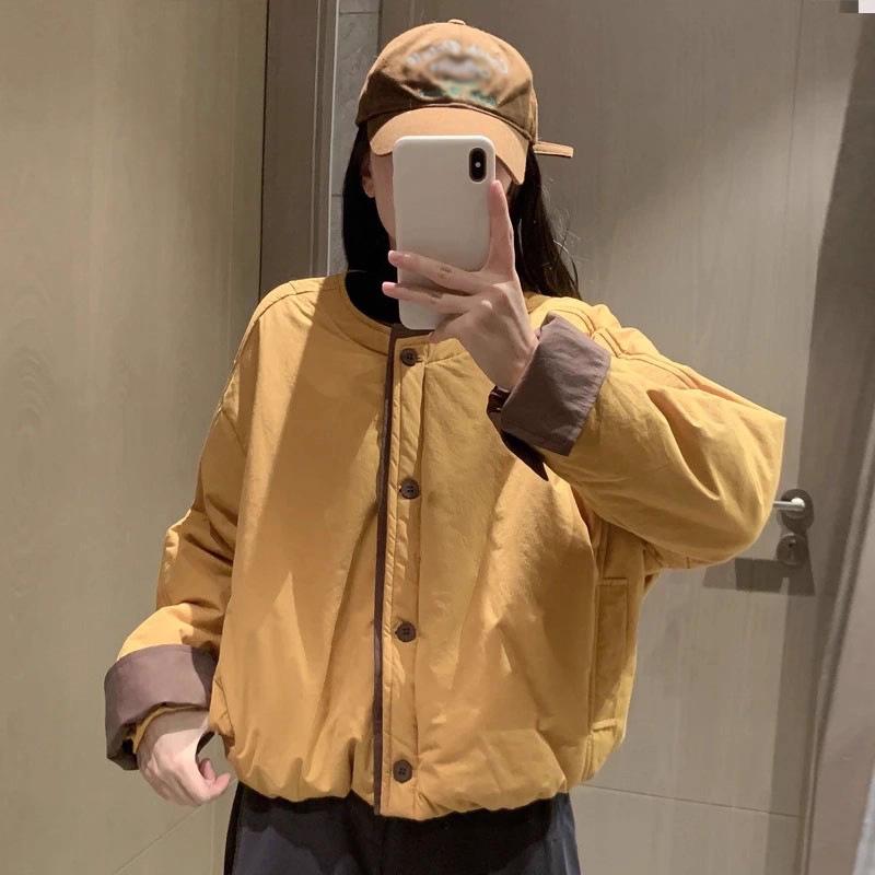 Chic Winter 2025 Women s Loose Cotton Jacket: Versatile, Stylish, Solid Color, Cozy Design 2XL (130-145 lbs)
Chic Winter 2025 Women s Loose Cotton Jacket: Versatile, Stylish, Solid Color, Cozy Design 2XL (130-145 lbs)