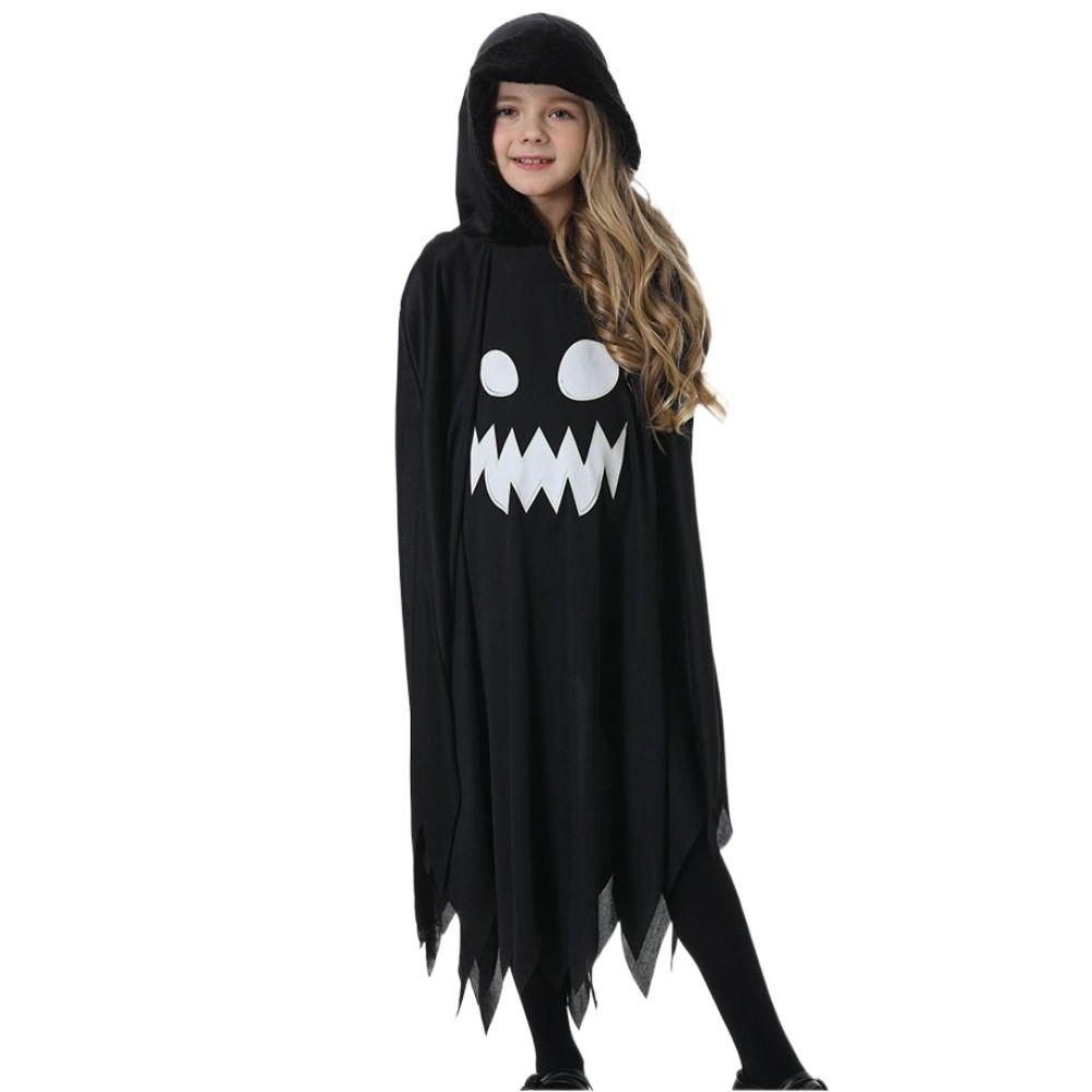 Clothing Prop Glow-in-the-dark ghost cape Party Cloak Party costume Gift 130-140CM чорний
Clothing Prop Glow-in-the-dark ghost cape Party Cloak Party costume Gift 130-140CM чорний