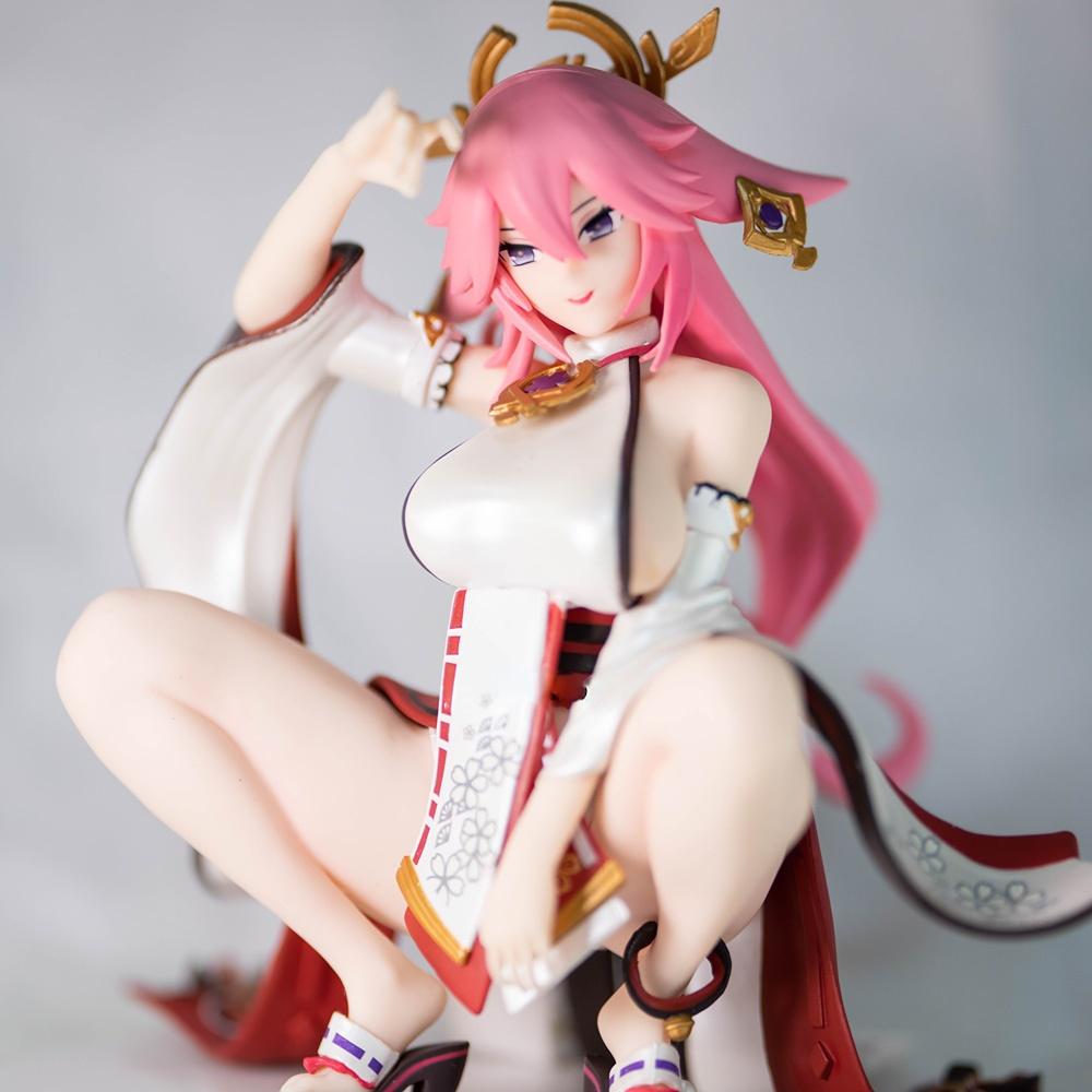 Аниме-фигурка Yae Miko, ПВХ экшн-фигурка, коллекционная модель куклы, подарки для детей
Аниме-фигурка Yae Miko, ПВХ экшн-фигурка, коллекционная модель куклы, подарки для детей