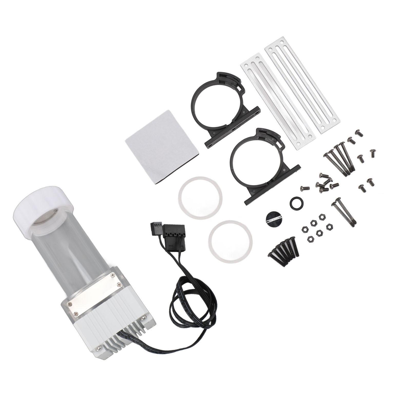 Water Cooling Pump Tank 30 Mesh Filter Mesh Sine Wave Drive 125ml Capacity G1 4 Water Pump Tank for Water Cooling белый
Water Cooling Pump Tank 30 Mesh Filter Mesh Sine Wave Drive 125ml Capacity G1 4 Water Pump Tank for Water Cooling белый