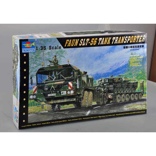 Trumpeter 1/35 Found SLT-56 Transporter Plastic Model
Trumpeter 1/35 Found SLT-56 Transporter Plastic Model