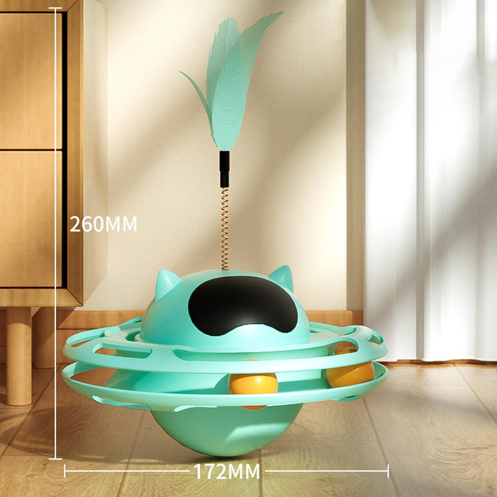 Cat Ball Tumbler Toys Тренировочная вращающаяся на 360 ° игрушка для домашних игр и упражнений синий
Cat Ball Tumbler Toys Тренировочная вращающаяся на 360 ° игрушка для домашних игр и упражнений синий