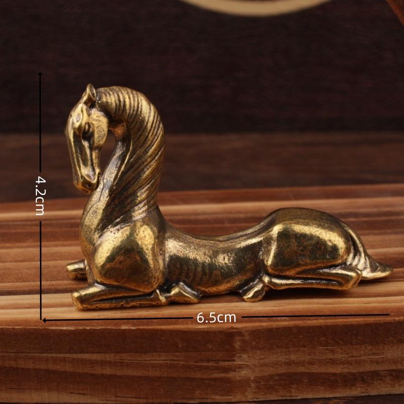Brass Ornaments Win Instant Success Hand Pieces Zodiac Bronze Crafts Chinese Retro Horse Cross-Border
Brass Ornaments Win Instant Success Hand Pieces Zodiac Bronze Crafts Chinese Retro Horse Cross-Border
