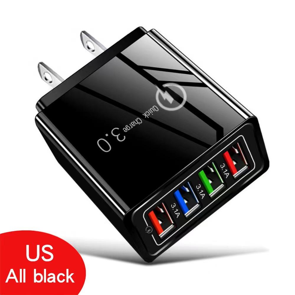 Hyper Charge Pro, 4-Port Quick Charge 3.0 Hub with Temp Control & Fast Charging, USB Plug Fast Charging EU/US/UK Standard
Hyper Charge Pro, 4-Port Quick Charge 3.0 Hub with Temp Control & Fast Charging, USB Plug Fast Charging EU/US/UK Standard