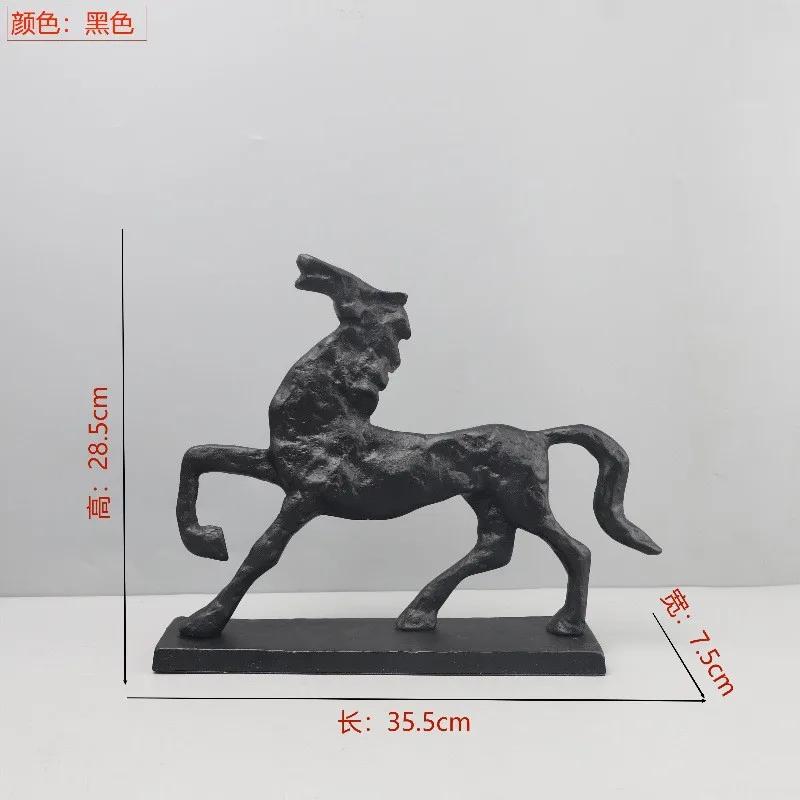 Geometric Abstract Cast Iron Horse Sculpture, Animal Sculpture Crafts, Living Room and Office Desktop Decoration Ornaments
Geometric Abstract Cast Iron Horse Sculpture, Animal Sculpture Crafts, Living Room and Office Desktop Decoration Ornaments
