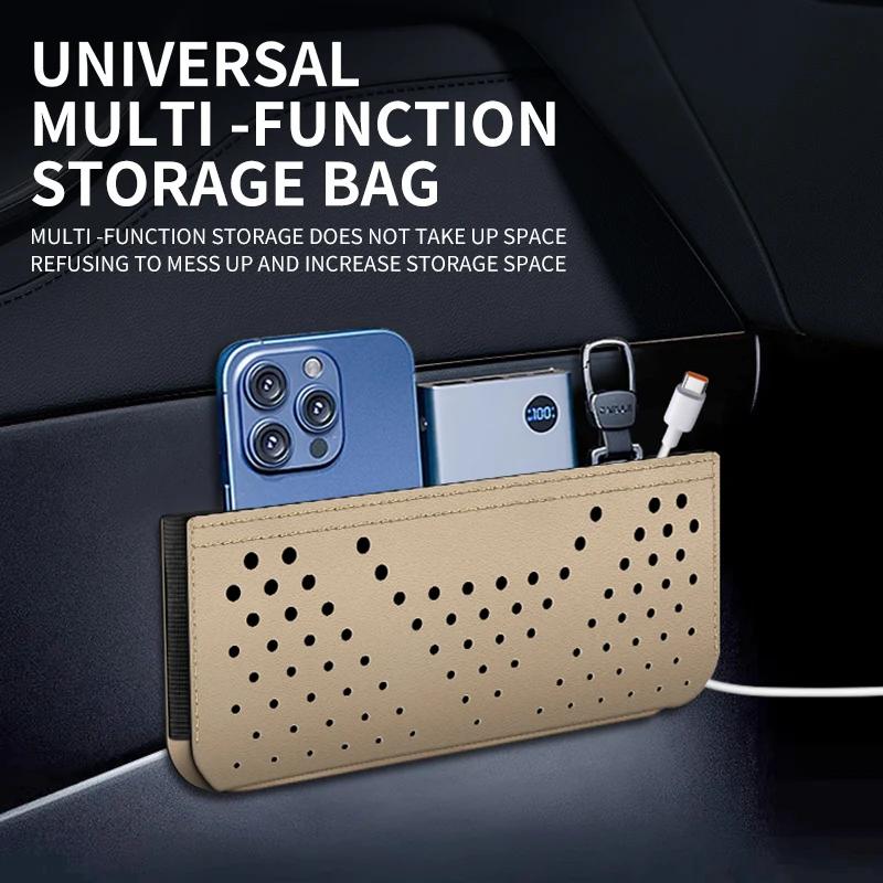 Car Leather Seat Pocket Holder Universal Self Sticky Storage Pocket for Phone Purse Card Key Car Seat Back Side Door Organizer бежевий
Car Leather Seat Pocket Holder Universal Self Sticky Storage Pocket for Phone Purse Card Key Car Seat Back Side Door Organizer бежевий