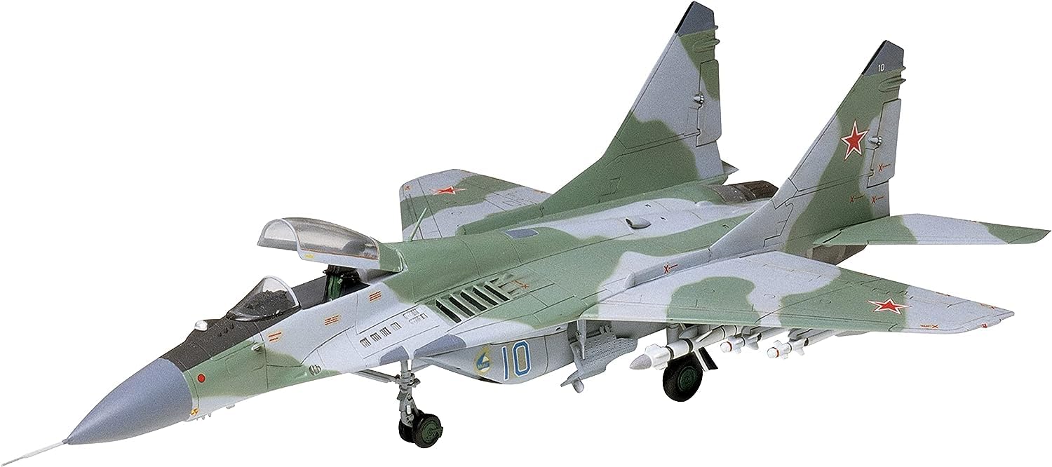 Tamiya 172 Warbird Collection No.04 Russian Air Force Mikoyan Mig-29 Fulcrum Plastic Model 60704
Tamiya 172 Warbird Collection No.04 Russian Air Force Mikoyan Mig-29 Fulcrum Plastic Model 60704