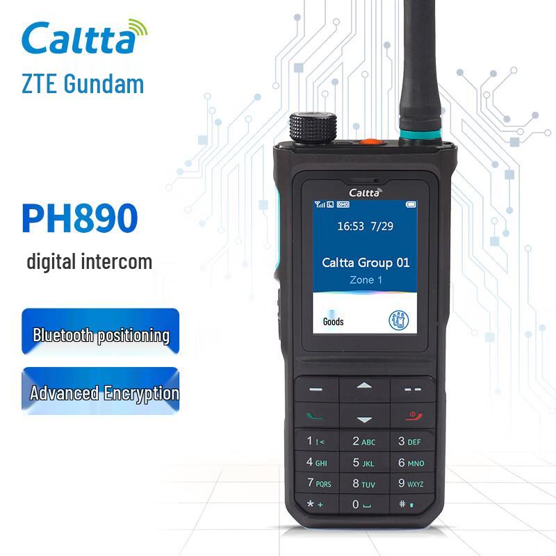 Caltta ZTE PH890 Professional PDT Digital Radio (CN version)
Caltta ZTE PH890 Professional PDT Digital Radio (CN version)