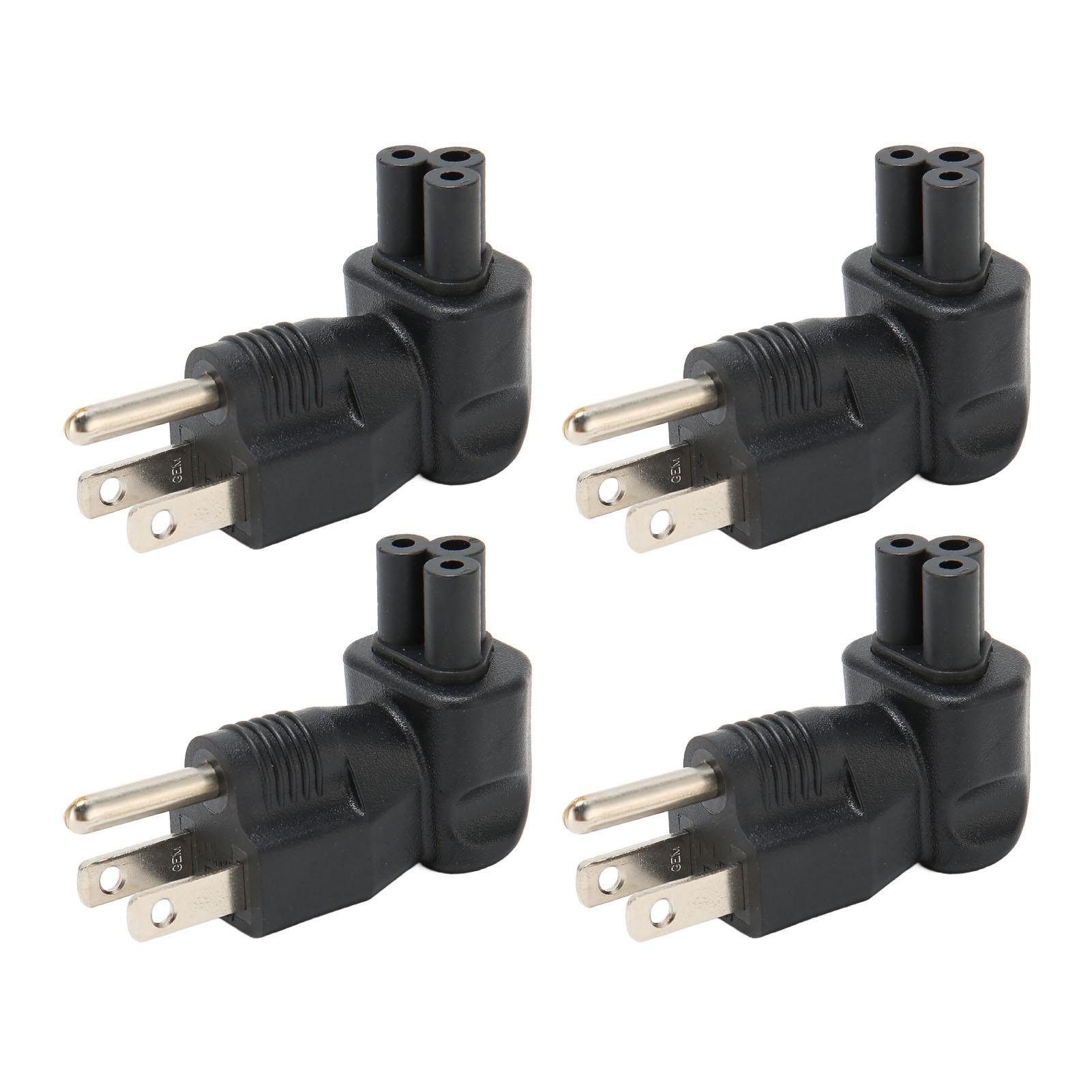 4pcs NEMA 5 15P to IEC320 C5 Power Adapter Professional Standard Computer Power Adapter US Plug
4pcs NEMA 5 15P to IEC320 C5 Power Adapter Professional Standard Computer Power Adapter US Plug