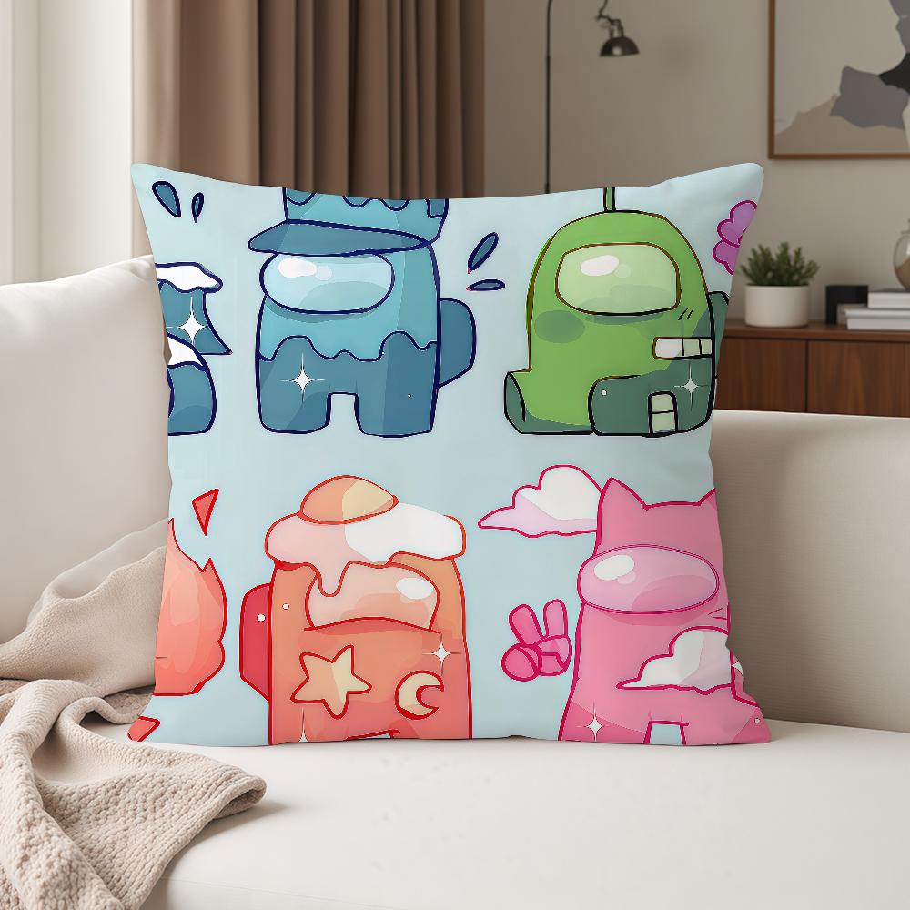 Cartoon Space AAmong UUs Pillow Case Suitable For Bedrooms Living Rooms Cars Home Decoration 30cmx30cm
Cartoon Space AAmong UUs Pillow Case Suitable For Bedrooms Living Rooms Cars Home Decoration 30cmx30cm