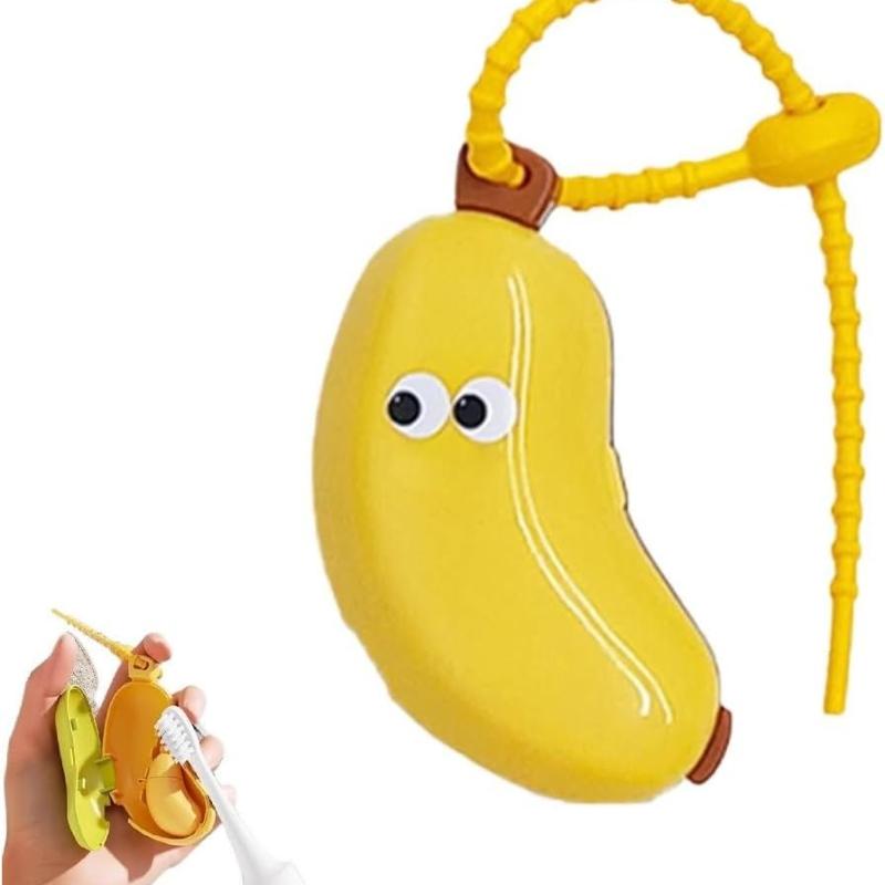 Banana-Shaped Toothbrush Cover & Storage Box with Toothpaste Dispenser, Portable Durable Protective Case for Home Travel Camping жовтий
Banana-Shaped Toothbrush Cover & Storage Box with Toothpaste Dispenser, Portable Durable Protective Case for Home Travel Camping жовтий