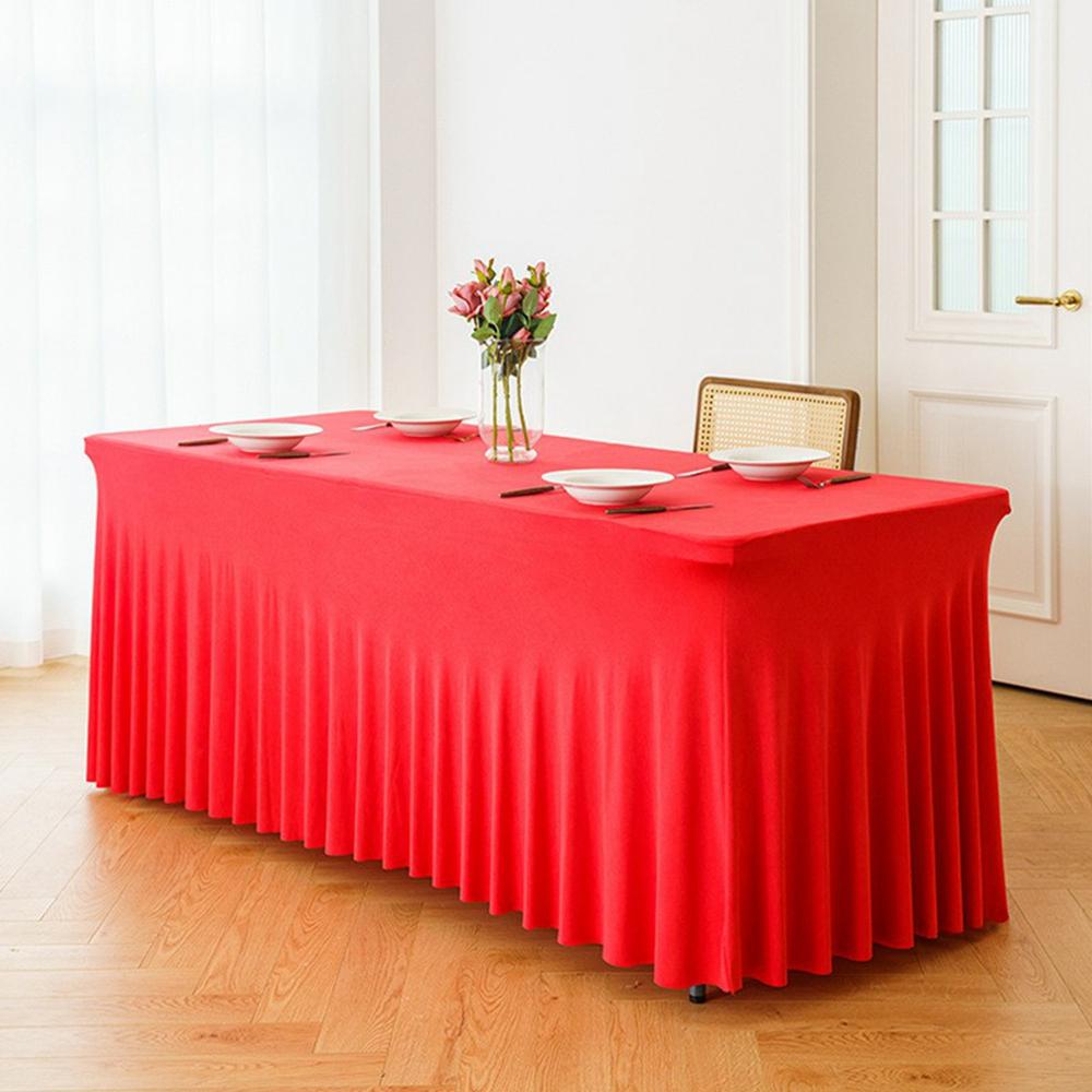 4ft Table Skirt for Rectangle Table Stretchable Wrinkle Resistant Tablecloth for Wedding Party, 122 x 60 x 76cm C
4ft Table Skirt for Rectangle Table Stretchable Wrinkle Resistant Tablecloth for Wedding Party, 122 x 60 x 76cm C