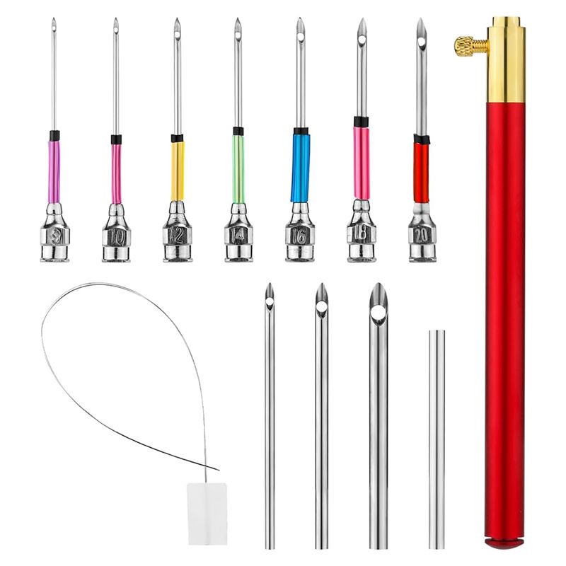 M-Modern-13Pcs Punch Needle Kits Adjustable Punch Needle Tool Embroidery Needles Set Sewing Art Needles,For Adults Beginner Flos
M-Modern-13Pcs Punch Needle Kits Adjustable Punch Needle Tool Embroidery Needles Set Sewing Art Needles,For Adults Beginner Flos