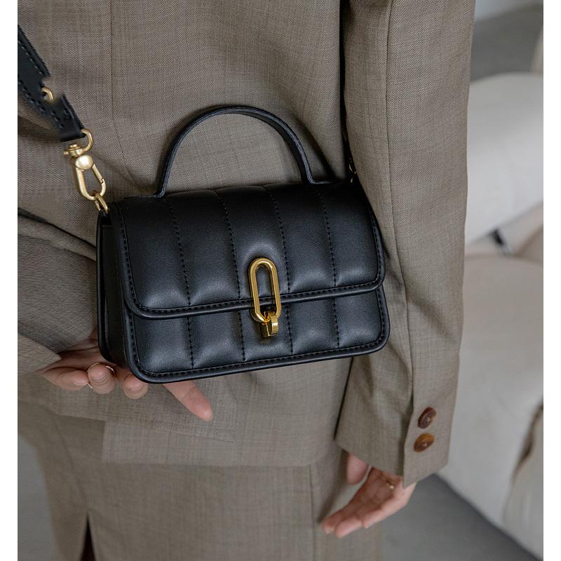 Дизайнерская сумка, новая летняя роскошная универсальная сумка из искусственной кожи на одно плечо, модная сумка через плечо в пригородном стиле с шарфами Mini(Max Length<20cm)