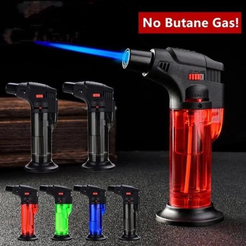 Зажигалка Ветрозащитный факел Jet Turbo Многоразовый газовый пистолет для сигар Бутановая труба Открытый мощный металлический кухонный гриль Сигарета Лучший подарок
Зажигалка Ветрозащитный факел Jet Turbo Многоразовый газовый пистолет для сигар Бутановая труба Открытый мощный металлический кухонный гриль Сигарета Лучший подарок