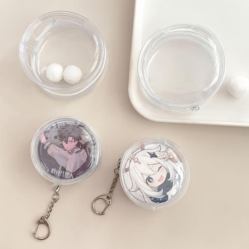 Round Clear Badge Display Bag Double-Sided Badge Storage Bag With Fur Ball Badge Waterproof Display Pouch Hanging Bag 75mm
Round Clear Badge Display Bag Double-Sided Badge Storage Bag With Fur Ball Badge Waterproof Display Pouch Hanging Bag 75mm