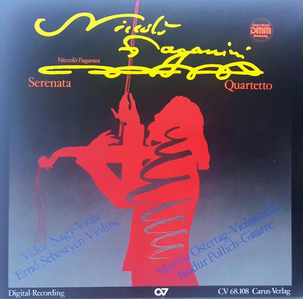 LP Record VIDOR NAGY ERNO SEBESTYEN MARTIN Paganini Serenata In C Quartetto 68108 CARUS 1984 Germany Classical Used
LP Record VIDOR NAGY ERNO SEBESTYEN MARTIN Paganini Serenata In C Quartetto 68108 CARUS 1984 Germany Classical Used