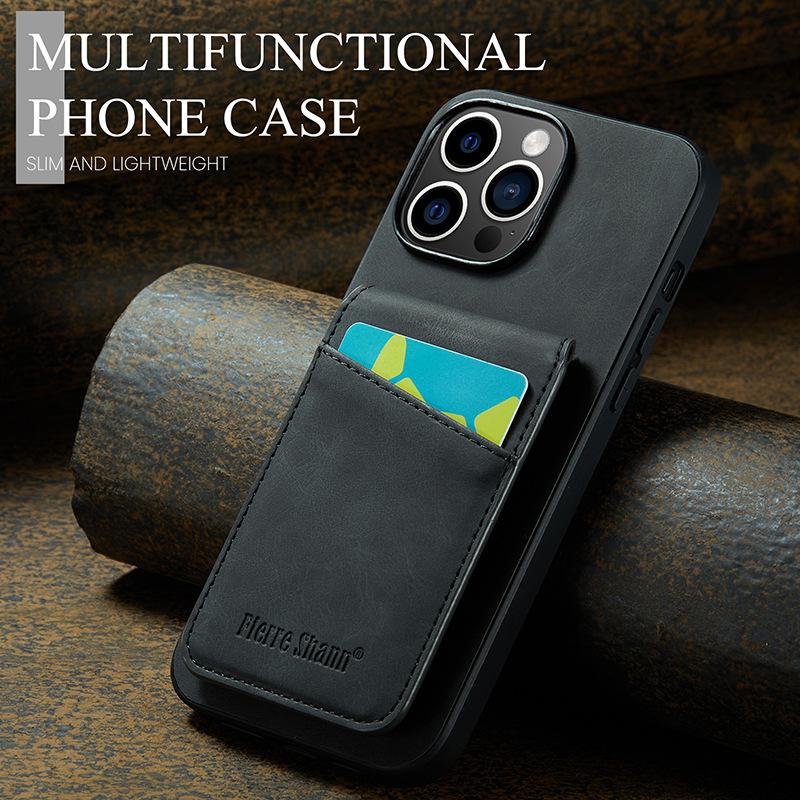 The Card Slot Back Cover Stand Is Suitable for Apple 14promax Phone Cases, Iphone13 Business 12 Men 11 Anti-drop Full Package iPhone X/Xs Universal
The Card Slot Back Cover Stand Is Suitable for Apple 14promax Phone Cases, Iphone13 Business 12 Men 11 Anti-drop Full Package iPhone X/Xs Universal