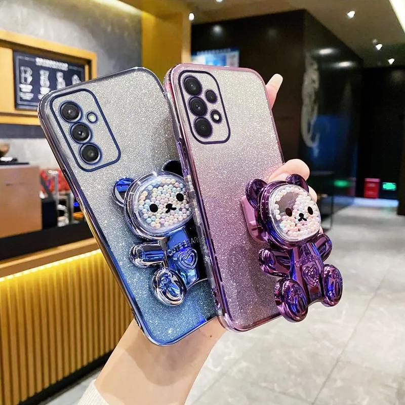 A52 32 33 53 Cute Bear Holder Bracket Glitter Plating Case On For Samsung Galaxy A52 A32 A13 A53 A23 A33 A12 A73 A72 Stand Cover
A52 32 33 53 Cute Bear Holder Bracket Glitter Plating Case On For Samsung Galaxy A52 A32 A13 A53 A23 A33 A12 A73 A72 Stand Cover
