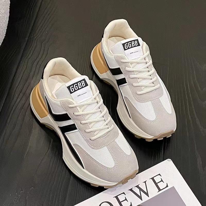 Spring and summer small waist women s casual dad sneakers, breathable little white shoes at the back sole 36
Spring and summer small waist women s casual dad sneakers, breathable little white shoes at the back sole 36