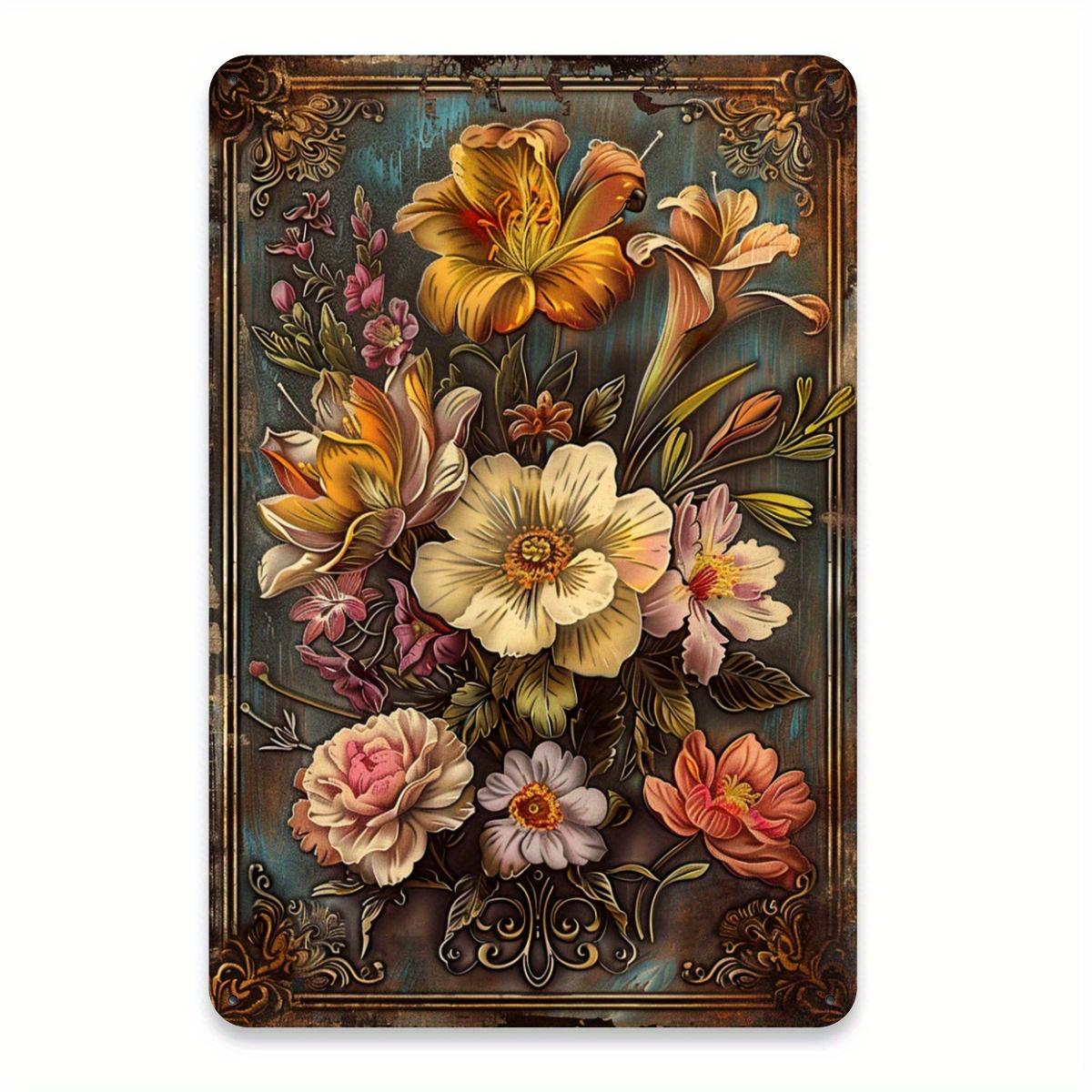 Vintage Metal Tin Sign x inch Retro Floral Botanical Wall Art Decor for Home Gym Cafe Garage Restaurant Indoor Outdoor 20x30cm
Vintage Metal Tin Sign x inch Retro Floral Botanical Wall Art Decor for Home Gym Cafe Garage Restaurant Indoor Outdoor 20x30cm