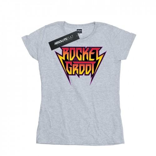 Marvel Womens/Ladies Guardians Of The Galaxy Vol. 2 Rocket And Groot Metal Logo Cotton T-Shirt білий
Marvel Womens/Ladies Guardians Of The Galaxy Vol. 2 Rocket And Groot Metal Logo Cotton T-Shirt білий