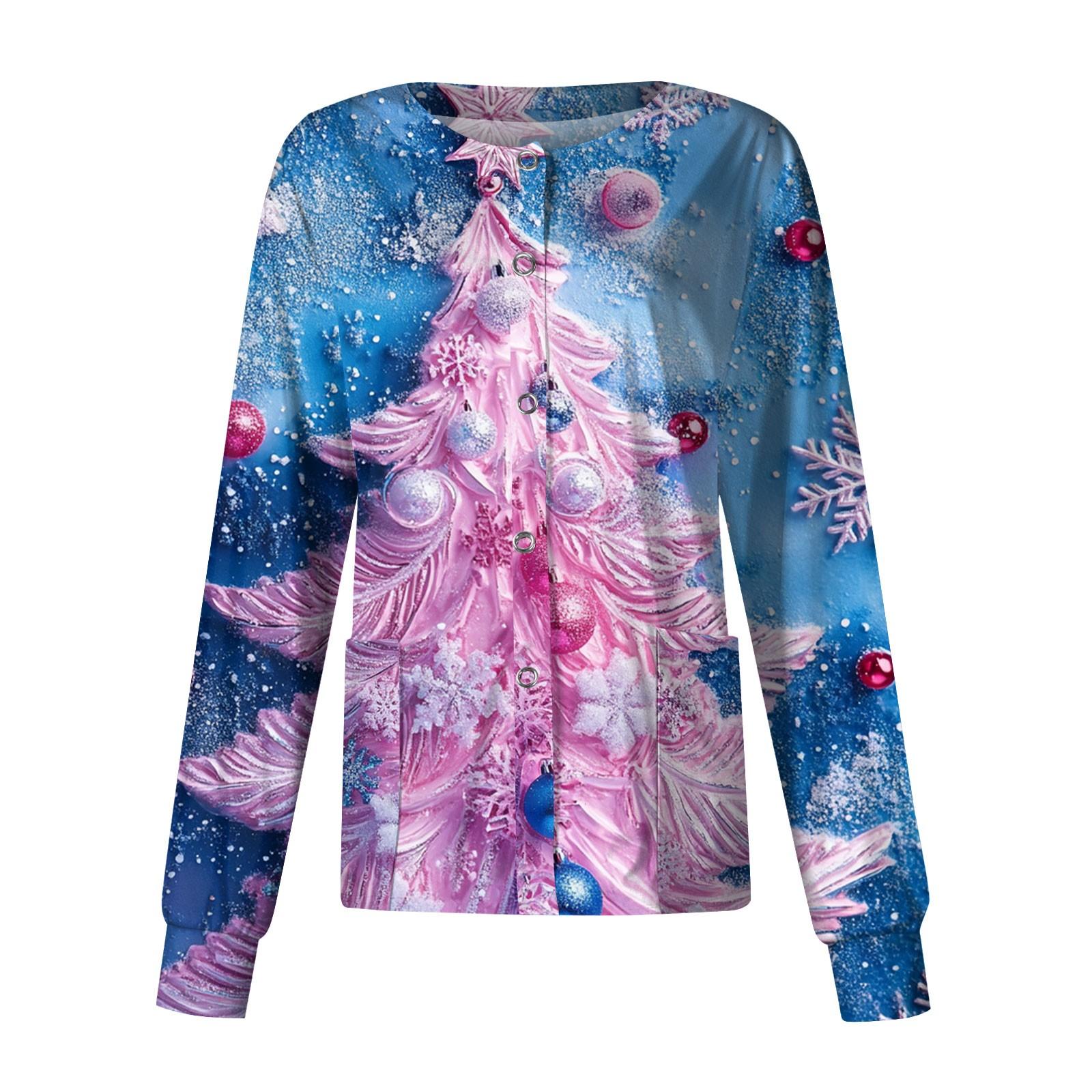 Жіночий повсякденний одяг з довгим рукавом, різдвяний принт, кардиган, верхній одяг, уніформа XXXL
Жіночий повсякденний одяг з довгим рукавом, різдвяний принт, кардиган, верхній одяг, уніформа XXXL