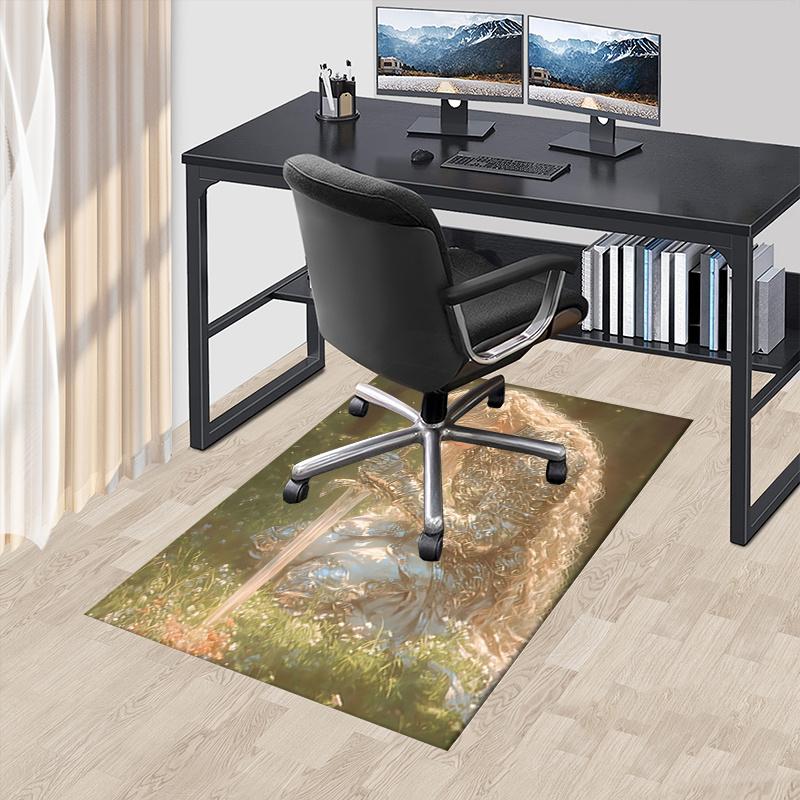 Lord of the Rings Polyester Office Carpet Chair Mats, Home Decor Dormitory Floor Protector with Anti-Skid Backing, Large Area Coverage,Chris 60cm by 90cm
Lord of the Rings Polyester Office Carpet Chair Mats, Home Decor Dormitory Floor Protector with Anti-Skid Backing, Large Area Coverage,Chris 60cm by 90cm