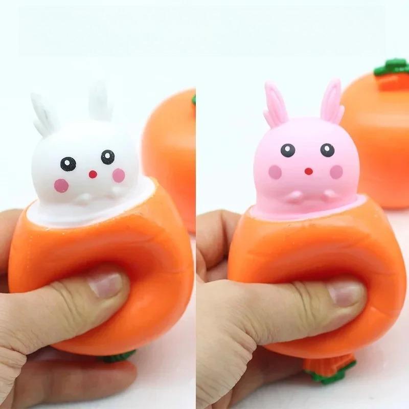 Carrot Squishy Rabbit Telescopic Squeeze Fidget Toy Playset Radish Rabbit Cup Anti-Stress Anxiety Relief Sensory Decompression Toy Romdon 1Pcs
Carrot Squishy Rabbit Telescopic Squeeze Fidget Toy Playset Radish Rabbit Cup Anti-Stress Anxiety Relief Sensory Decompression Toy Romdon 1Pcs