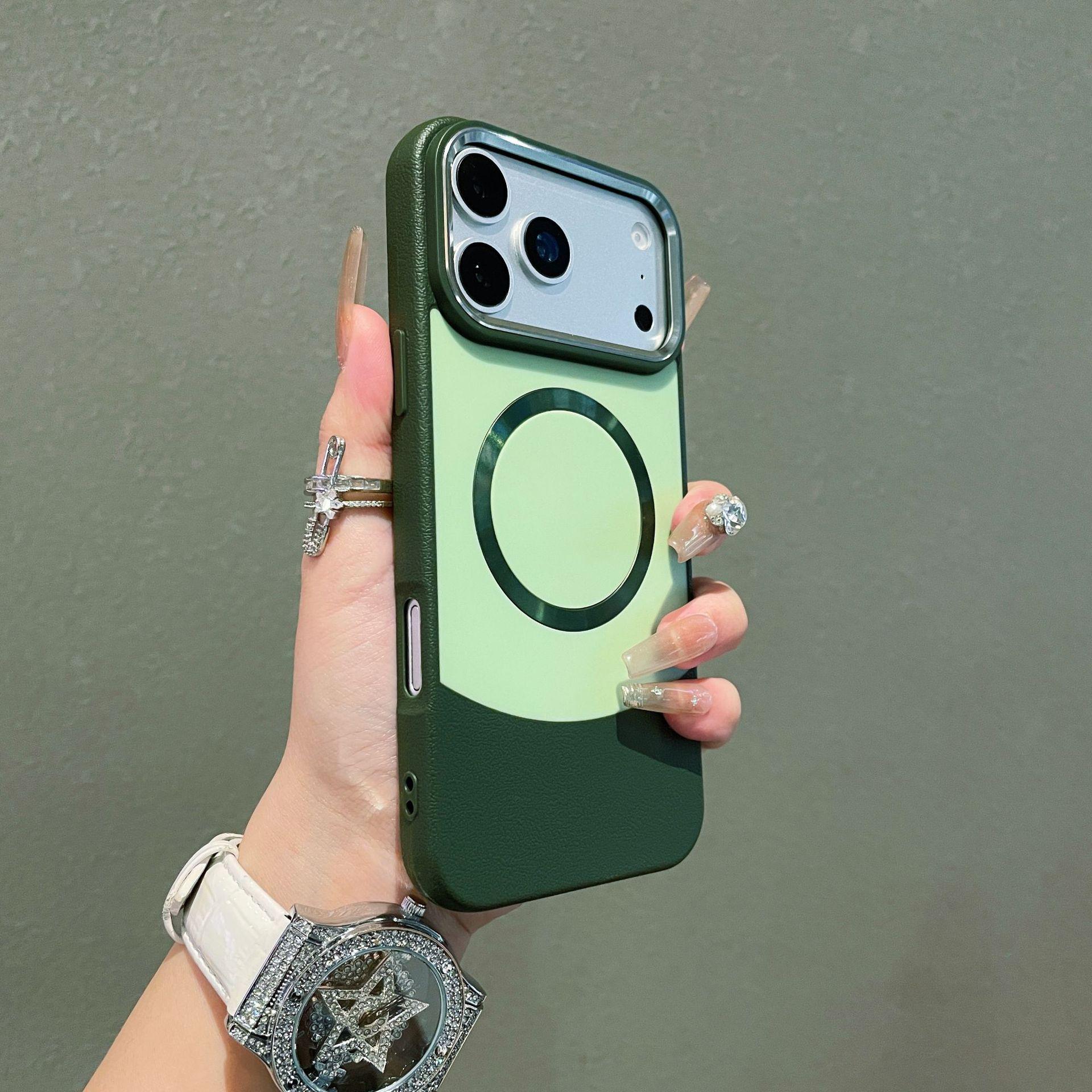 Leather Texture Skin Case for iPhone 17ProMax, 16, 15, 14 - Matte & Magnetic Protective Cover iPhone 11 Pro
Leather Texture Skin Case for iPhone 17ProMax, 16, 15, 14 - Matte & Magnetic Protective Cover iPhone 11 Pro