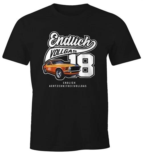 Mens T-Shirt Finally18 Eighteen Full Throttle Hot Rod Eighteenth Birthday- M
Mens T-Shirt Finally18 Eighteen Full Throttle Hot Rod Eighteenth Birthday- M