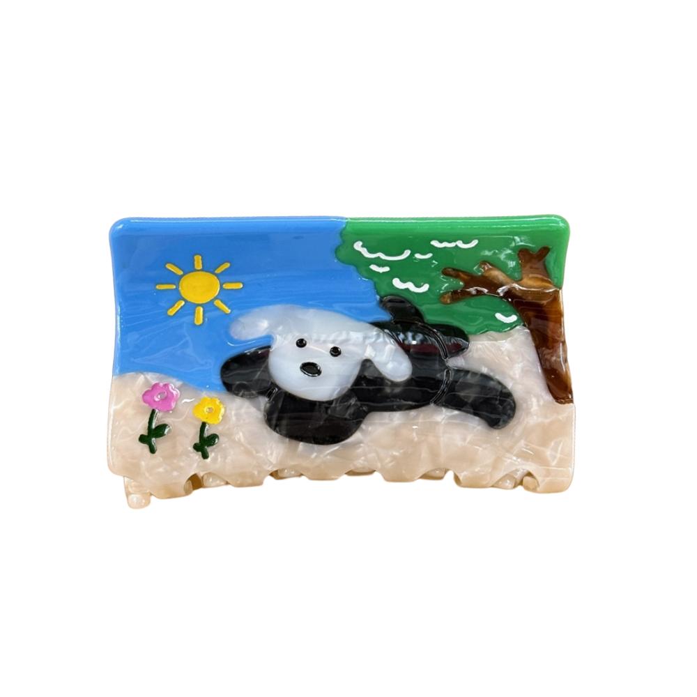 Childishness West Highland White Terrier Dog Hairpin Korean Style Acetic Acid Hair Clip Girls Style 3
Childishness West Highland White Terrier Dog Hairpin Korean Style Acetic Acid Hair Clip Girls Style 3