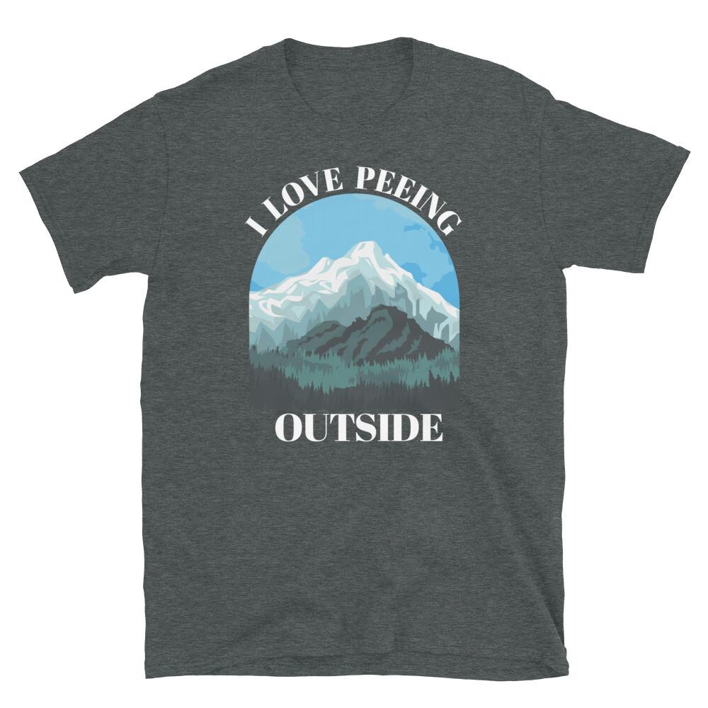I Love Peeing Outside Camping Outdoors Backpacking Short-Sleeve Unisex T-Shirt XL
I Love Peeing Outside Camping Outdoors Backpacking Short-Sleeve Unisex T-Shirt XL
