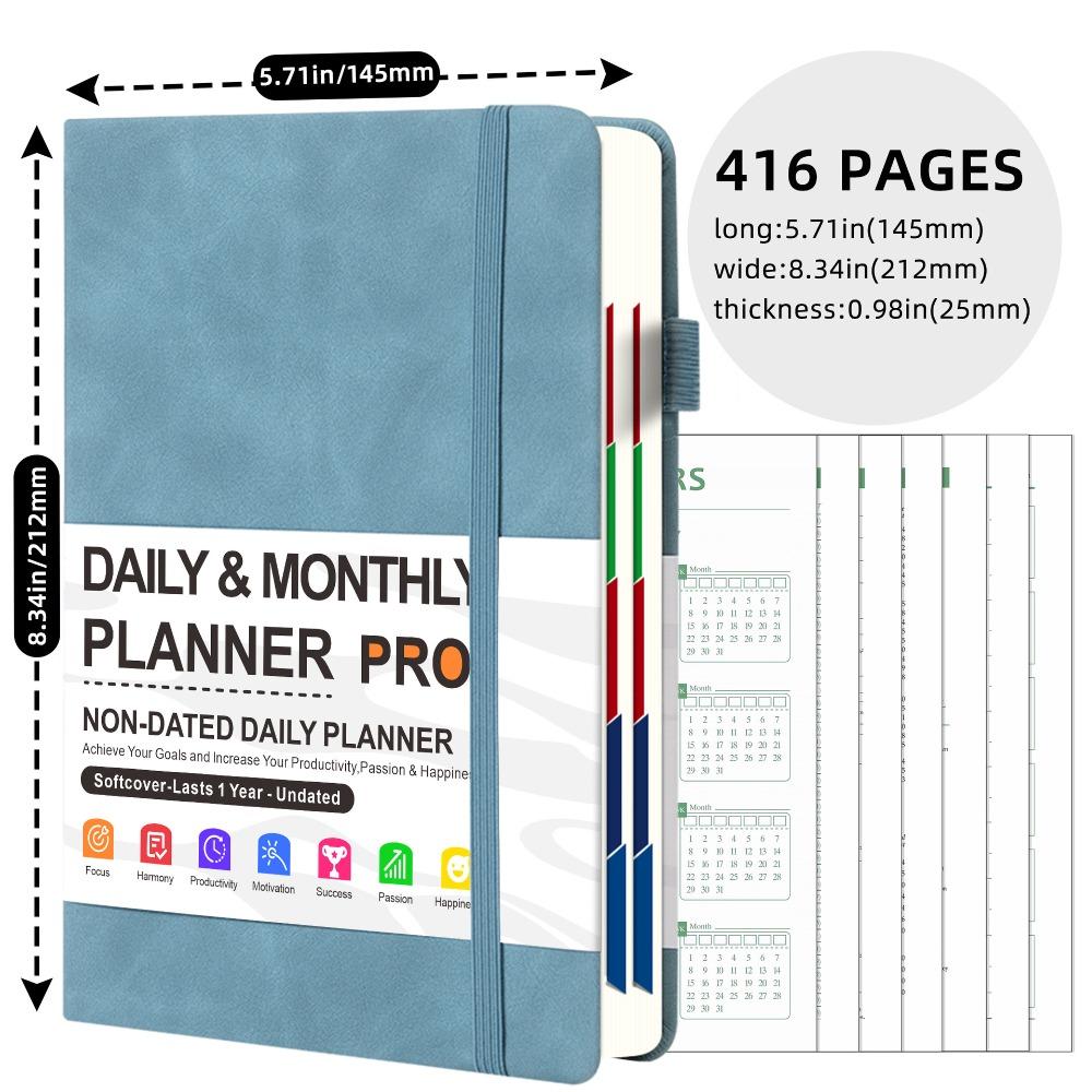 Agenda Self-fillable Budget Planing Tool 416 Pages Schedule Journal Efficient Time Organizer светло-синий
Agenda Self-fillable Budget Planing Tool 416 Pages Schedule Journal Efficient Time Organizer светло-синий
