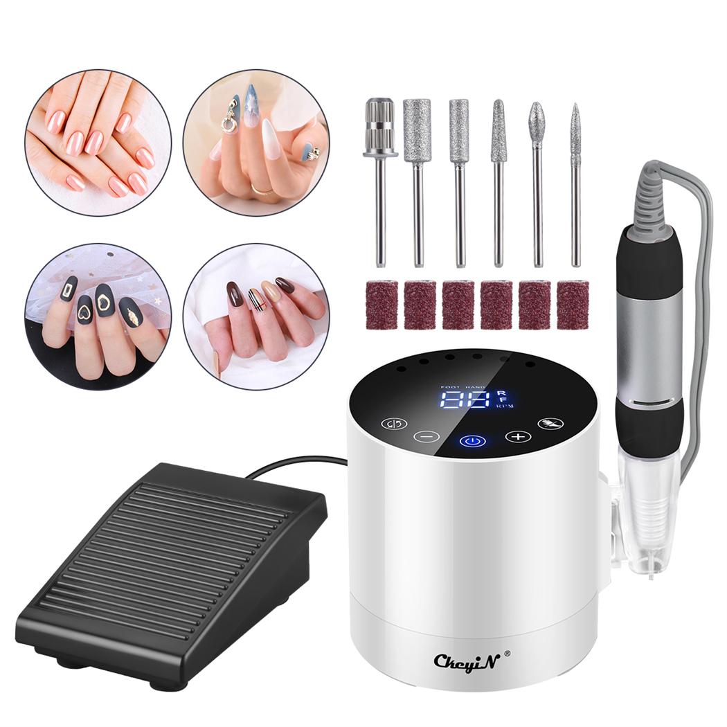 CkeyiN Nail Rig с ножкой Педаль Электрический гвоздевой дрель Профессиональный 35000rpm Лак для ногтей Светодиодный дисплей Подарок для женщин
CkeyiN Nail Rig с ножкой Педаль Электрический гвоздевой дрель Профессиональный 35000rpm Лак для ногтей Светодиодный дисплей Подарок для женщин