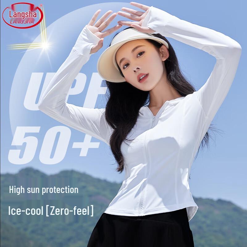 Langsha Women s Ice Silk Hooded UV Protection Sun Jacket L
Langsha Women s Ice Silk Hooded UV Protection Sun Jacket L