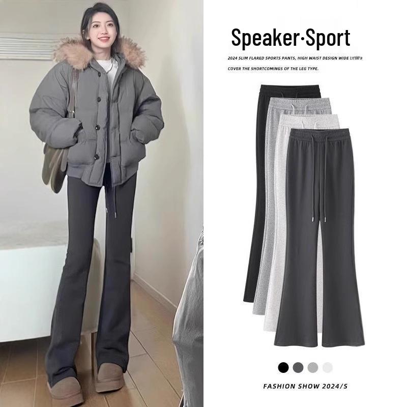 Women s High-Waisted Micro-Flare Sweatpants - Slimming Petite Horseshoe Design for Autumn/Winter 2025 2XL (131-150 lbs recommended)
Women s High-Waisted Micro-Flare Sweatpants - Slimming Petite Horseshoe Design for Autumn/Winter 2025 2XL (131-150 lbs recommended)