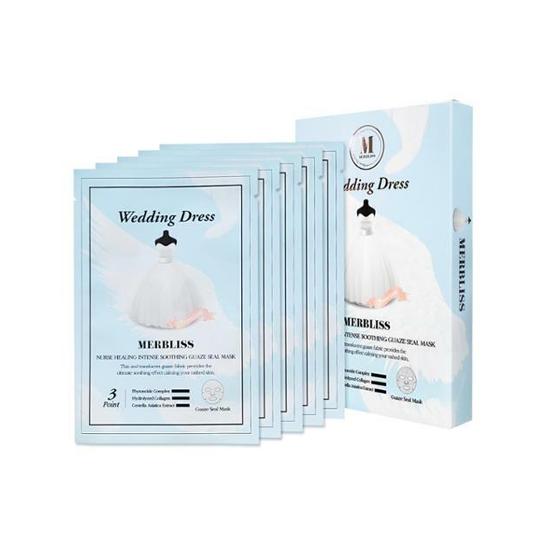 MERBLISS Nurse Healing Інтенсивна заспокійлива маска з марлевої ущільнення 25 г*5 шт.
MERBLISS Nurse Healing Інтенсивна заспокійлива маска з марлевої ущільнення 25 г*5 шт.