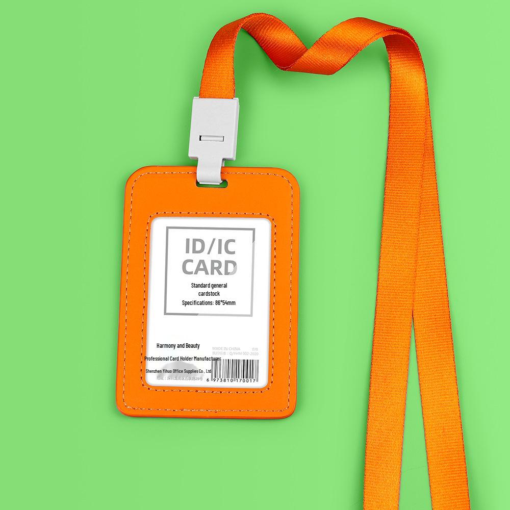PU Leather ID Card Holder with Lanyard - Ideal for Students, Work, and Documents
PU Leather ID Card Holder with Lanyard - Ideal for Students, Work, and Documents